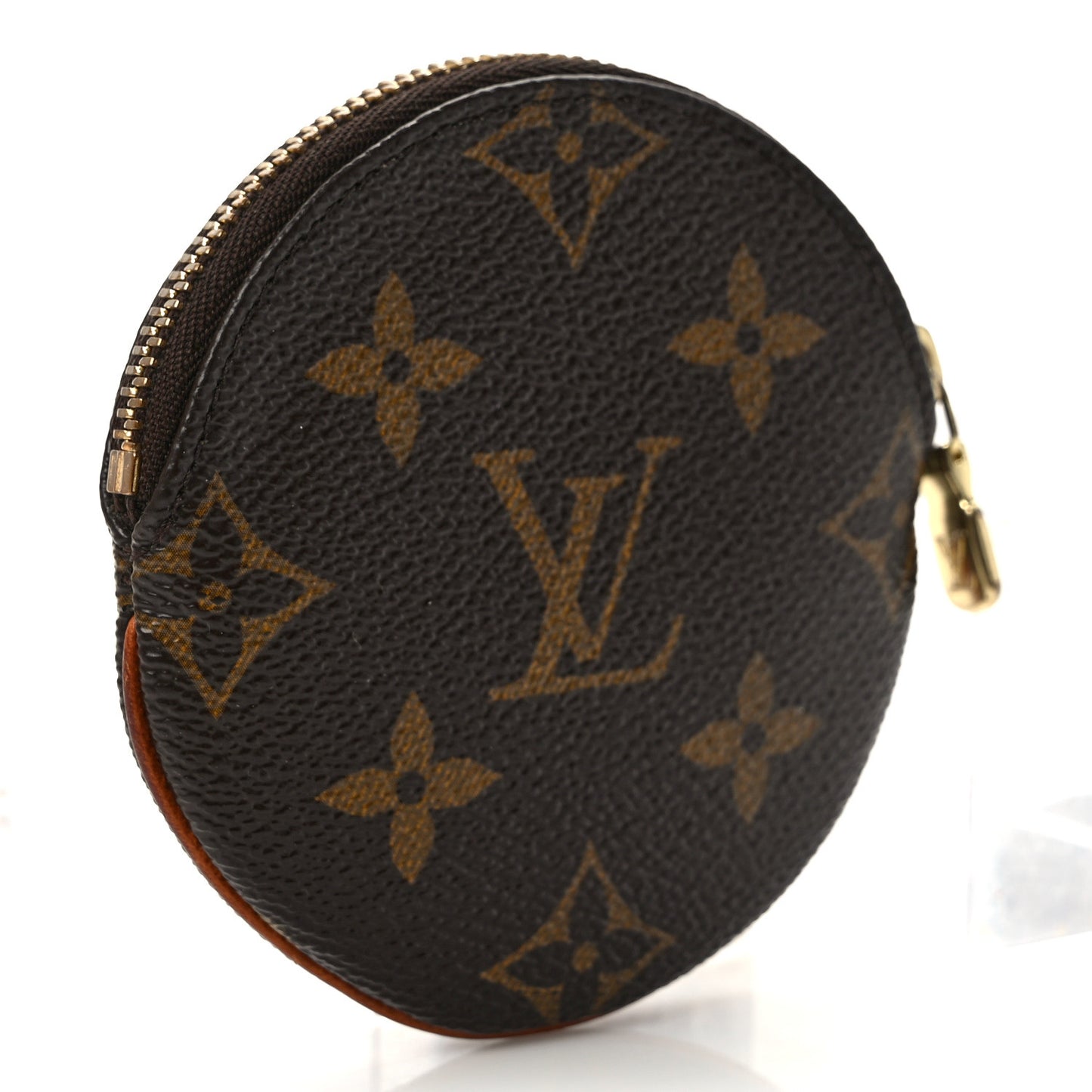 Monogram Round Coin Purse