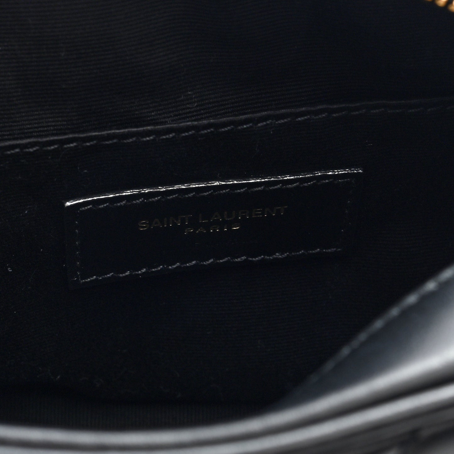 Calfskin Matelasse Monogram Lou Belt Bag Black Black