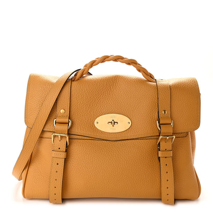 Mulberry Heavy Grain Oversized Alexa Deep Amber 1 of 9