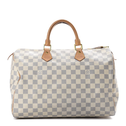 Louis Vuitton Damier Azur Speedy 35 1 of 15
