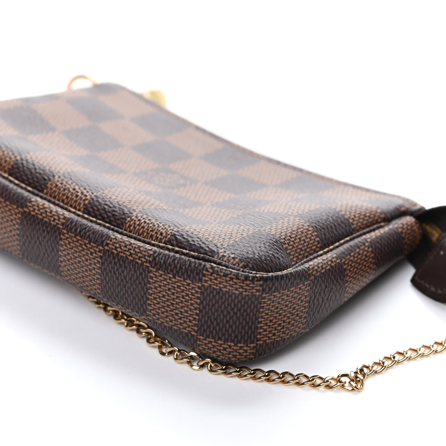 Louis Vuitton Damier Ebene Mini Pochette Accessories 9 of 10