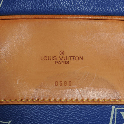 Louis Vuitton Americas Cup Boston Duffel Bag Blue 5 of 7