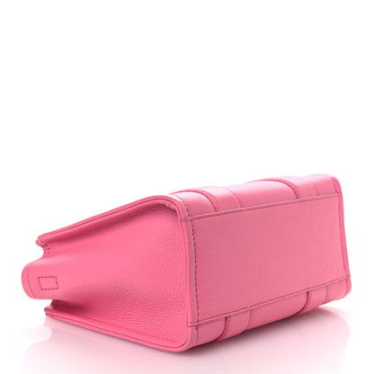 Marc Jacobs Grained Calfskin Small The Tote Bag Candy Pink 4 of 15