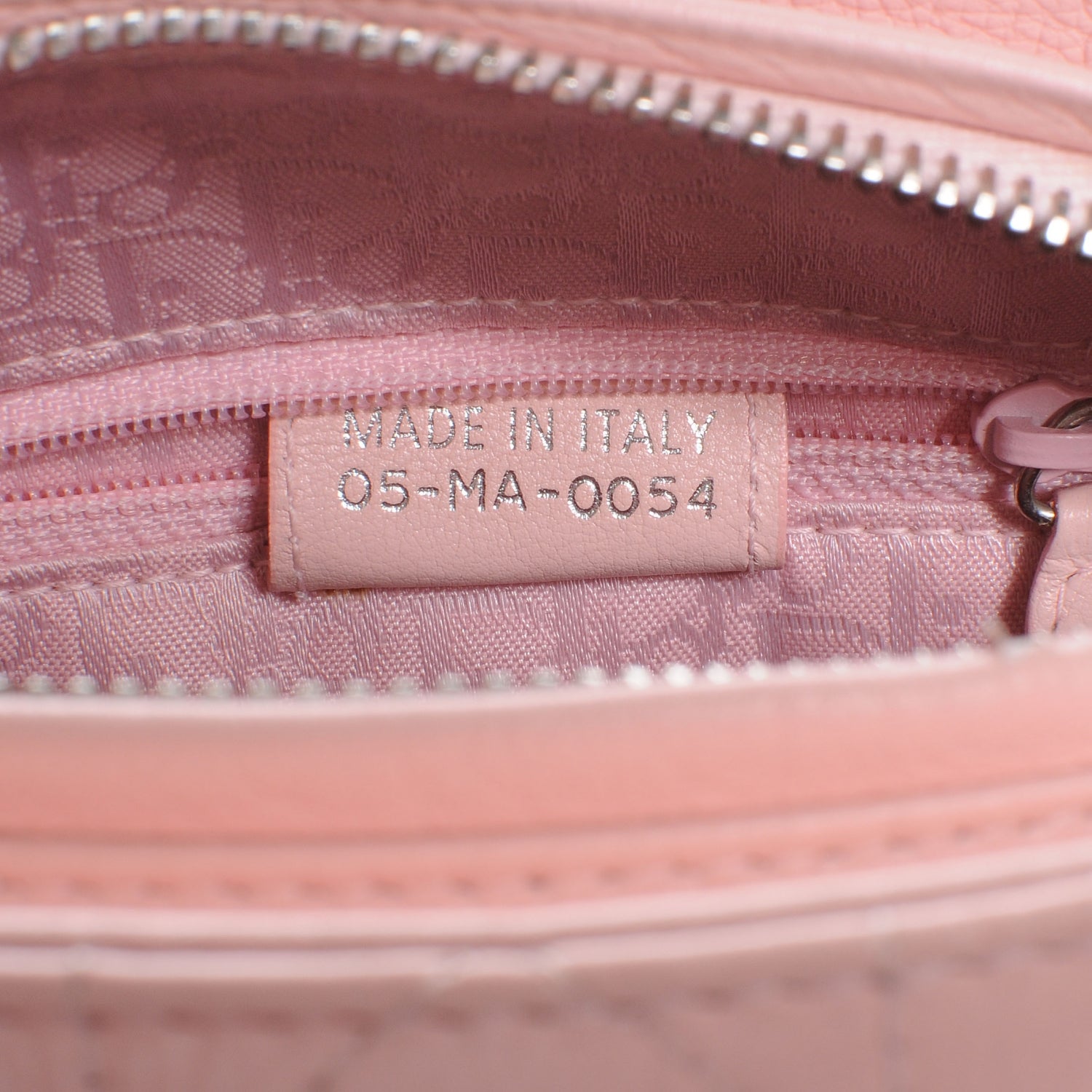 Christian Dior Leather Stitched Cannage Medium Lady Dior Pink 7 of 8