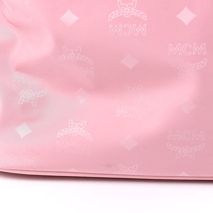 MCM Nylon Monogram Medium Dieter Shopper Tote Pink 11 of 11