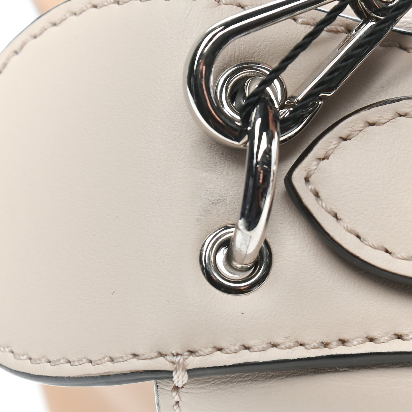 Vitello Century Pearl Bi-Color Scalloped Back to School Backpack Cuoio Camelia