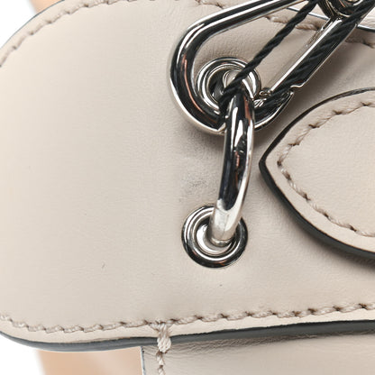 Fendi Vitello Century Pearl Bi-Color Scalloped Back to School Backpack Cuoio Camelia 9 of 9