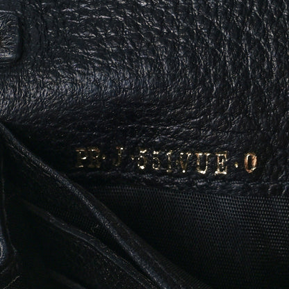 Valentino Garavani Metallic Pebbled Calfskin Rockstud Flap Wallet On chain Platino 6 of 10