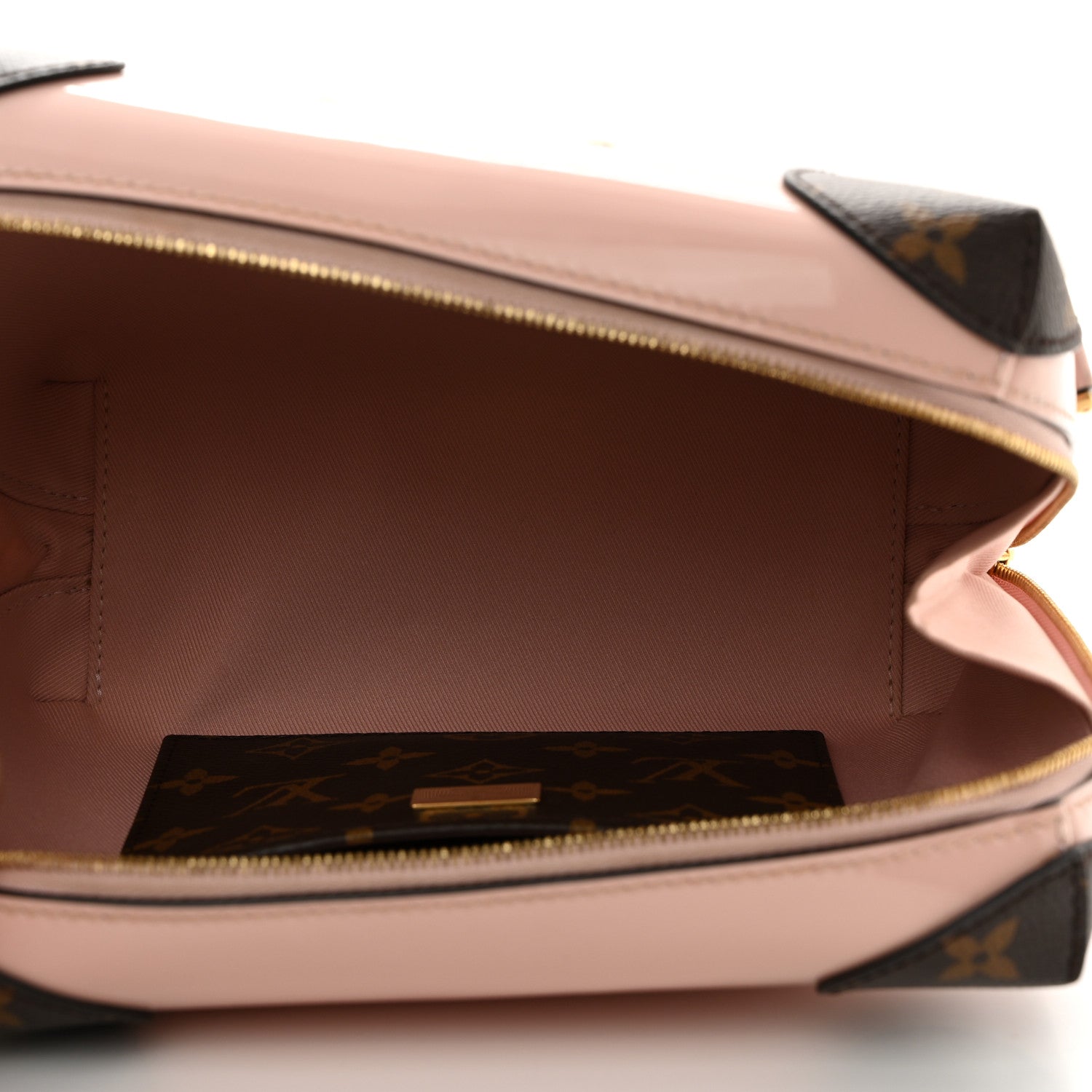 Louis Vuitton Patent Miroir Venice Rose Ballerine 5 of 10