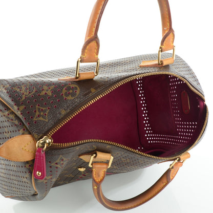 Louis Vuitton Monogram Perforated Speedy 30 Fuchsia 14 of 18
