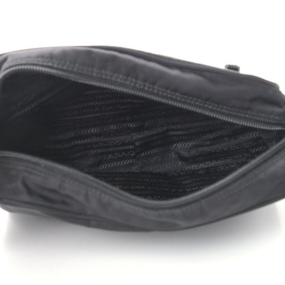 Prada Nylon Tessuto Messenger Bag Black 5 of 11
