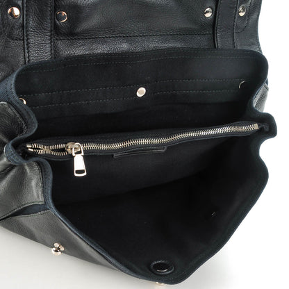 Saint Laurent Calfskin Canvas Medium Muse Two Black 5 of 7