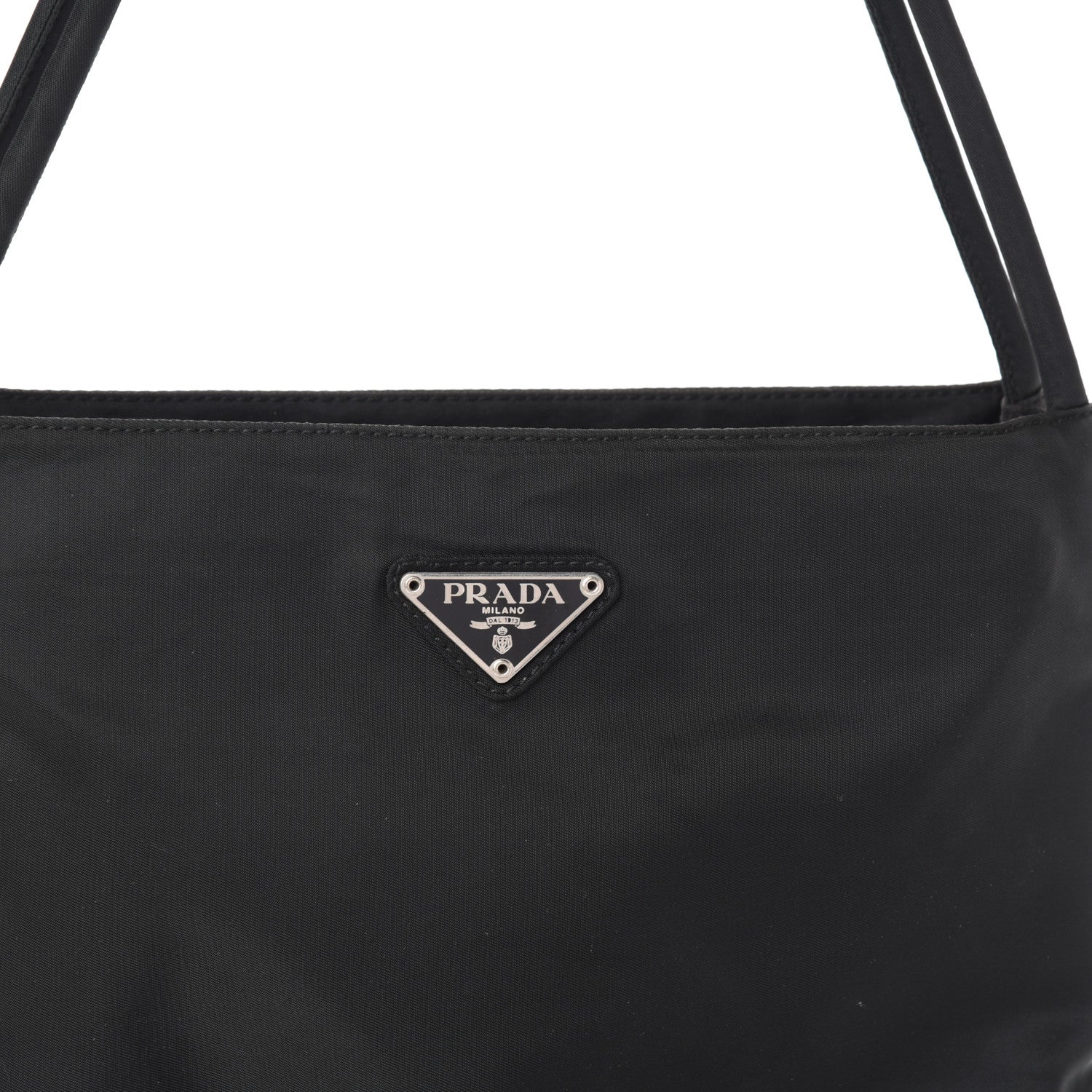 Prada Tessuto Nylon City Tote Black 8 of 10
