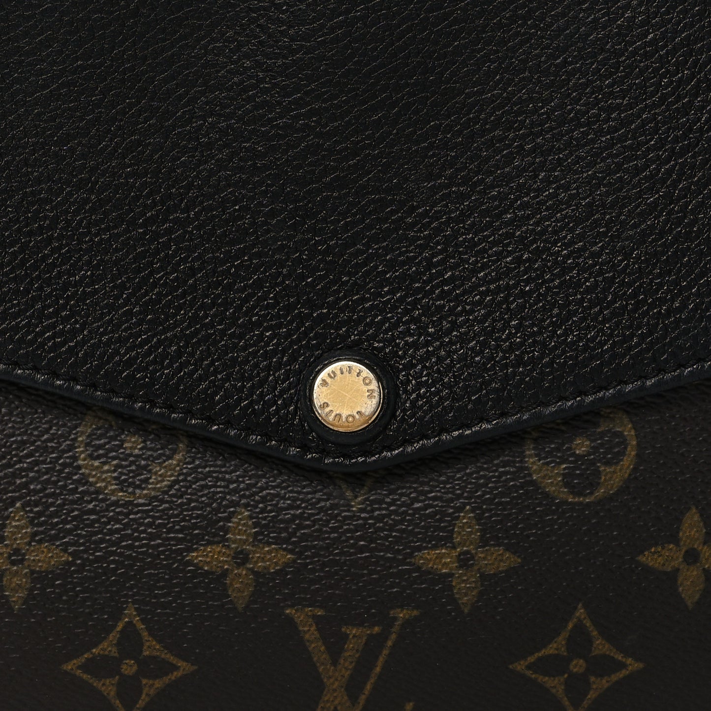 Monogram Twice Pochette Black