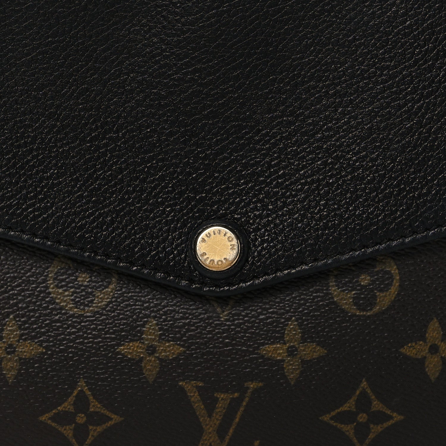 Louis Vuitton Monogram Twice Pochette Black 8 of 10