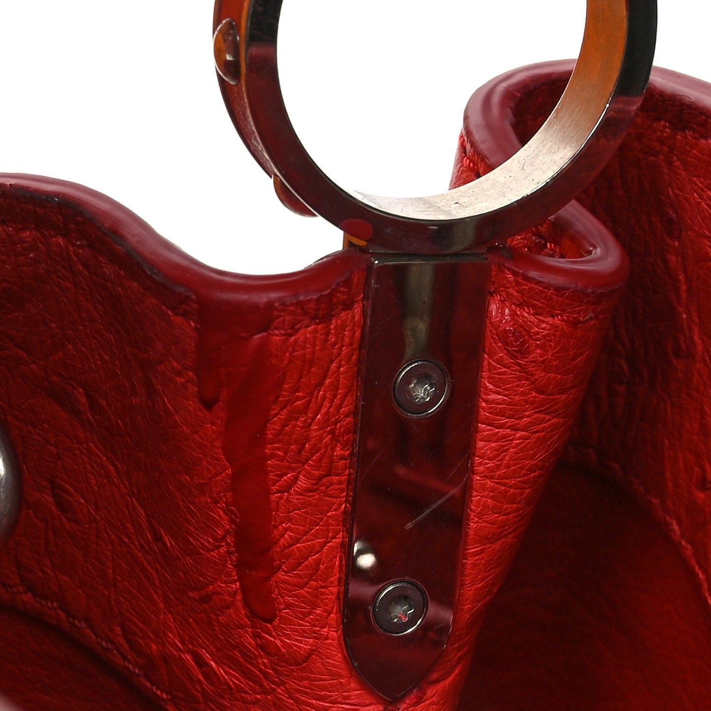 Ostrich Capucines BB Coquelicot