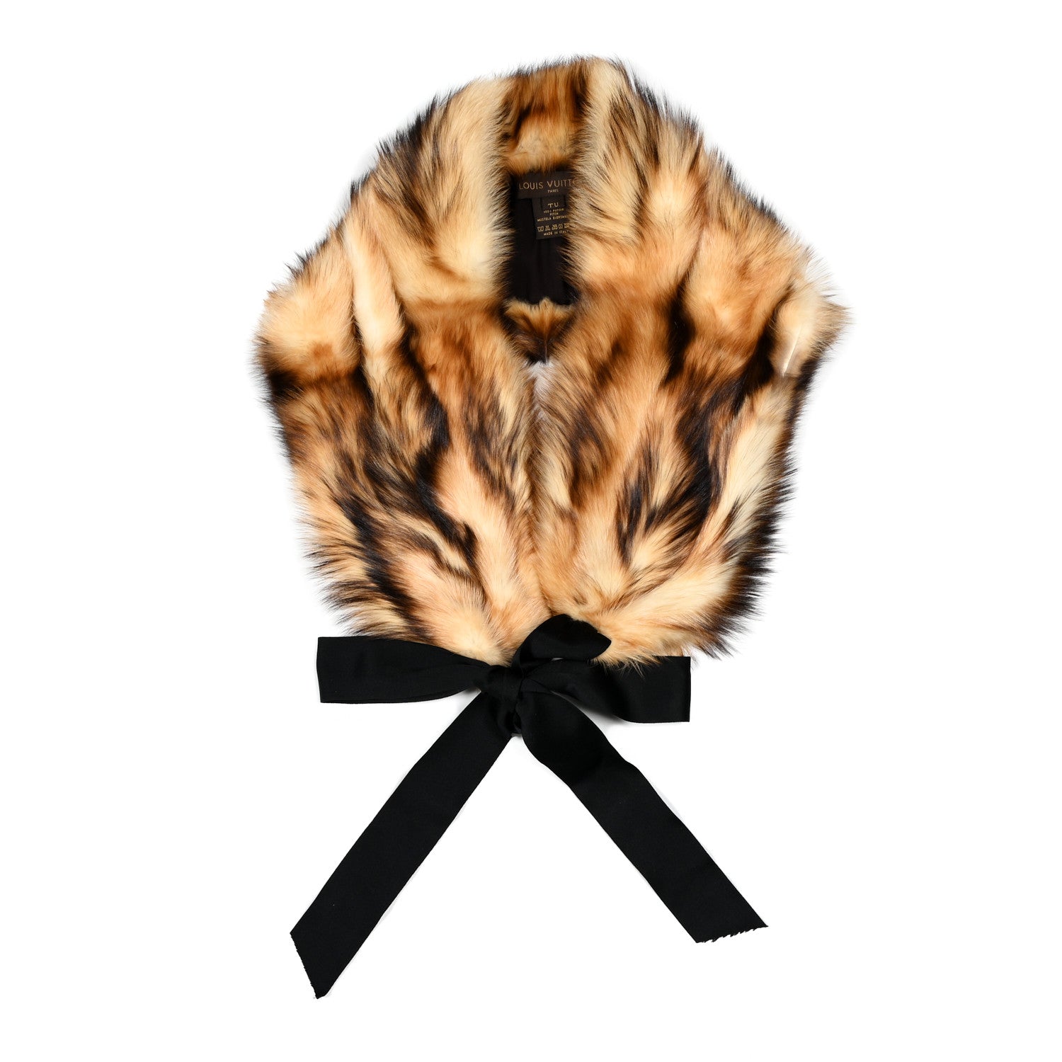 Louis Vuitton Mustela Eversmanii Fur Scarf Stole Wrap 1 of 4