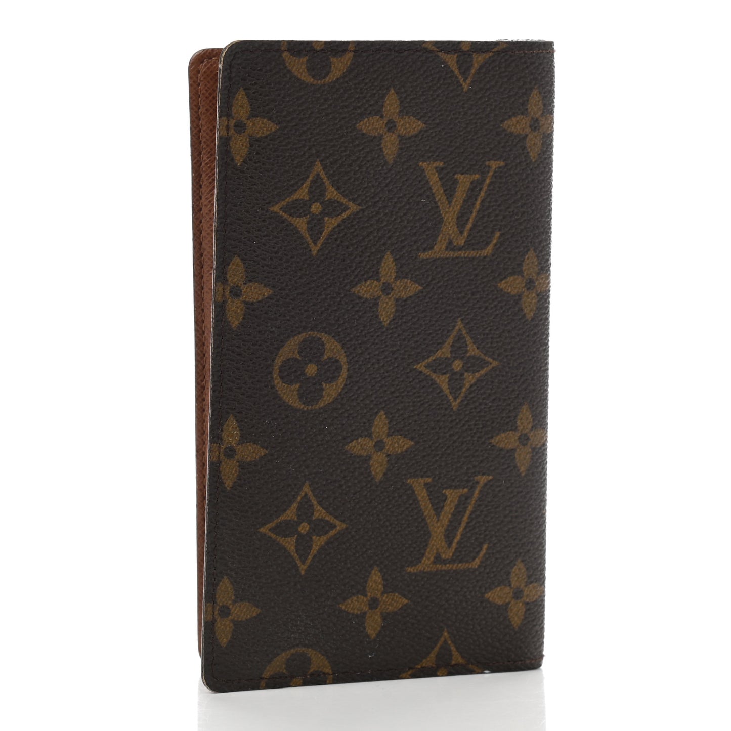 Monogram Checkbook Holder Case Wallet