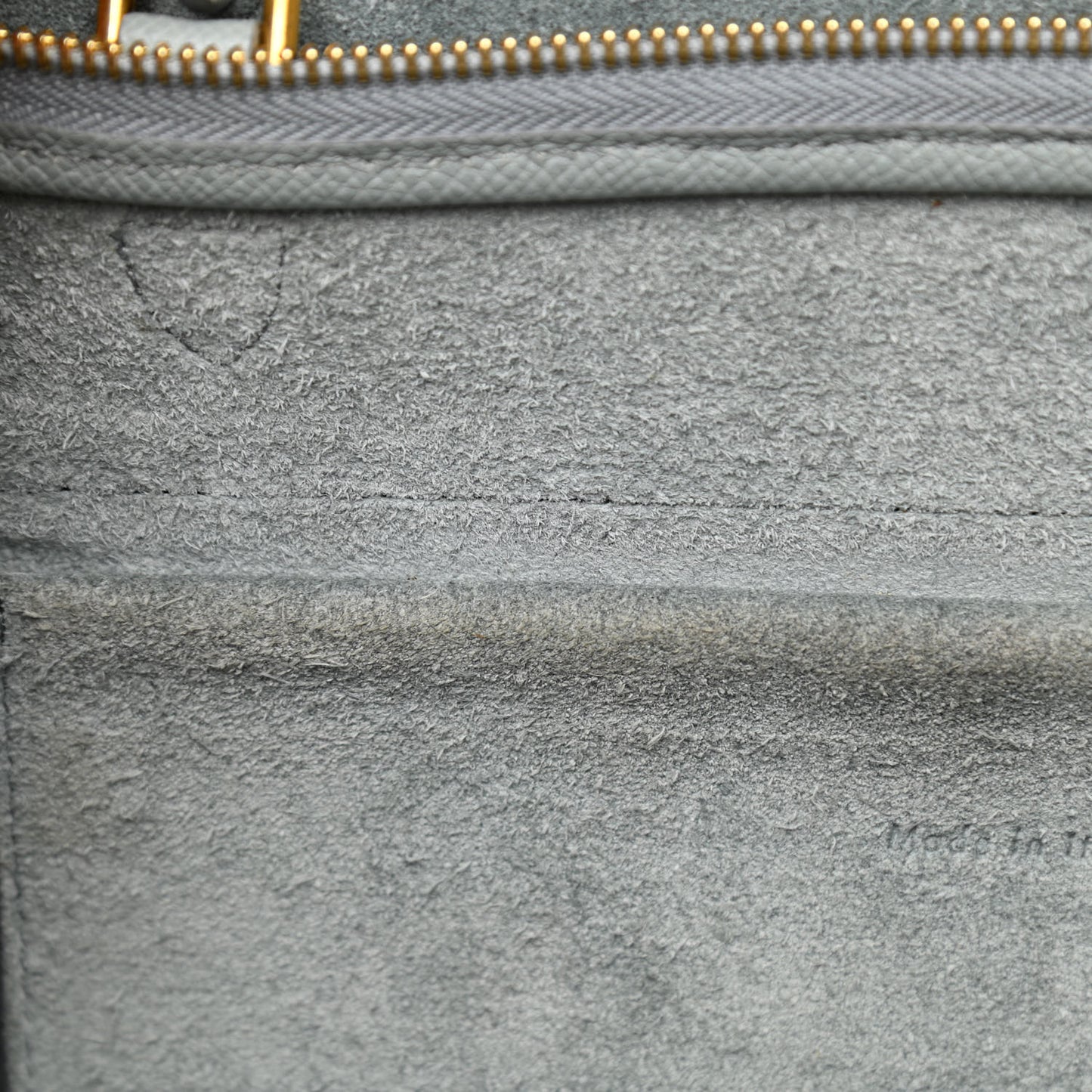 Grained Calfskin Mini Belt Bag Cloud