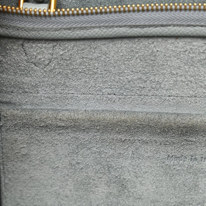 Celine Grained Calfskin Mini Belt Bag Cloud 10 of 16
