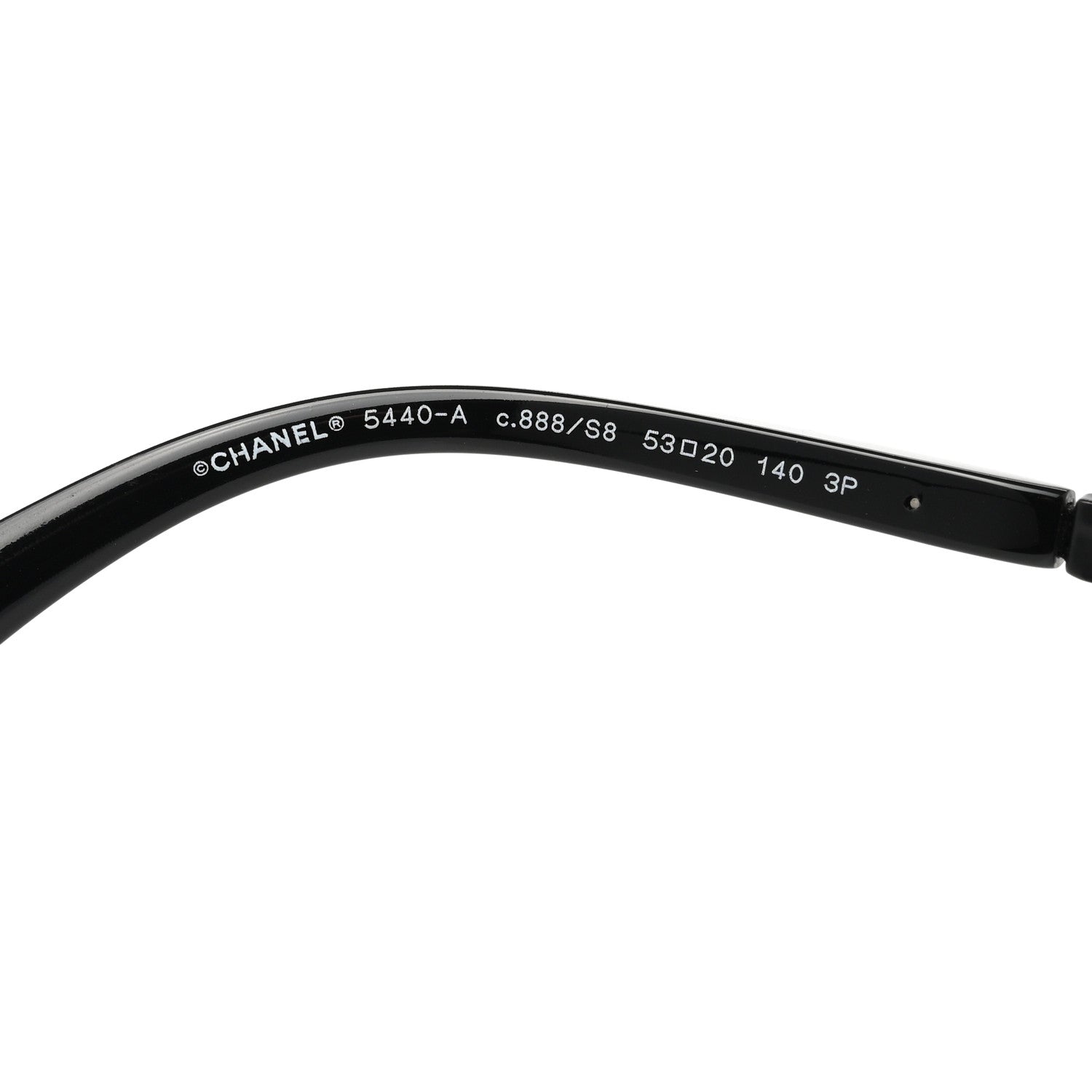Chanel Acetate Metal Polarized Pantos Sunglasses 5440-A Black 7 of 8