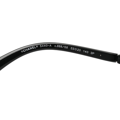 Chanel Acetate Metal Polarized Pantos Sunglasses 5440-A Black 7 of 8