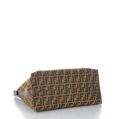 Fendi Zucca Vitello Artic Large Hobo Tobacco Castagna 4 of 7