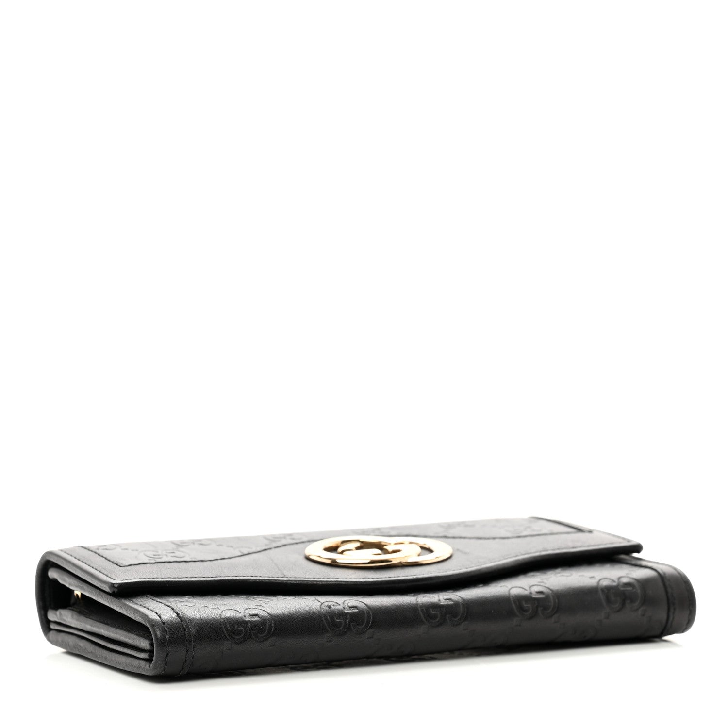 Gucci Guccissima Sukey Continental Wallet Continental Wallet Black 4 of 7