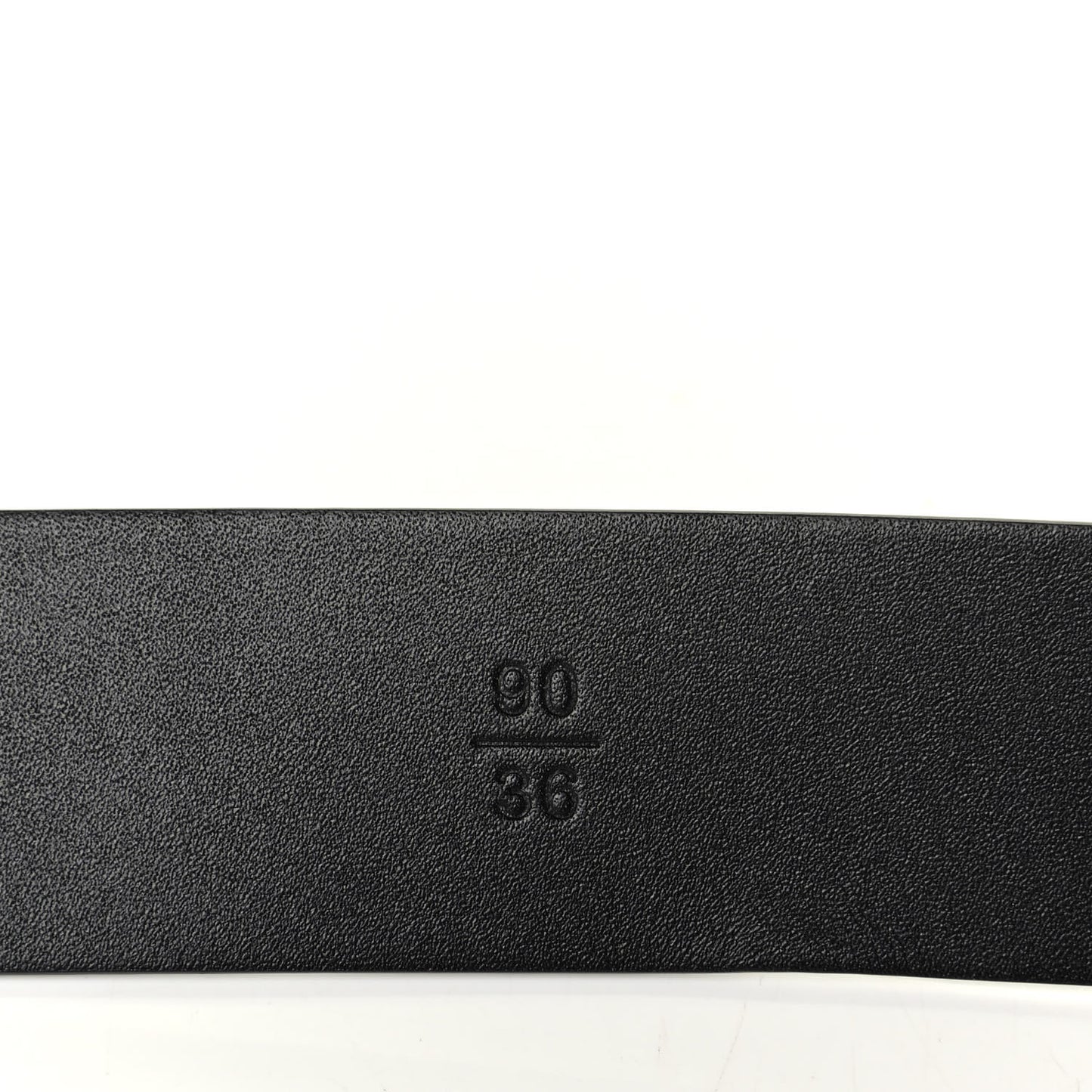 Calfskin CC Chain Belt 90 36 Black