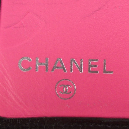 Chanel Calfskin Quilted Cambon Bi-Fold Wallet Black White 8 of 11