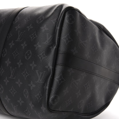 Louis Vuitton Monogram Eclipse Keepall Bandouliere 45 6 of 9