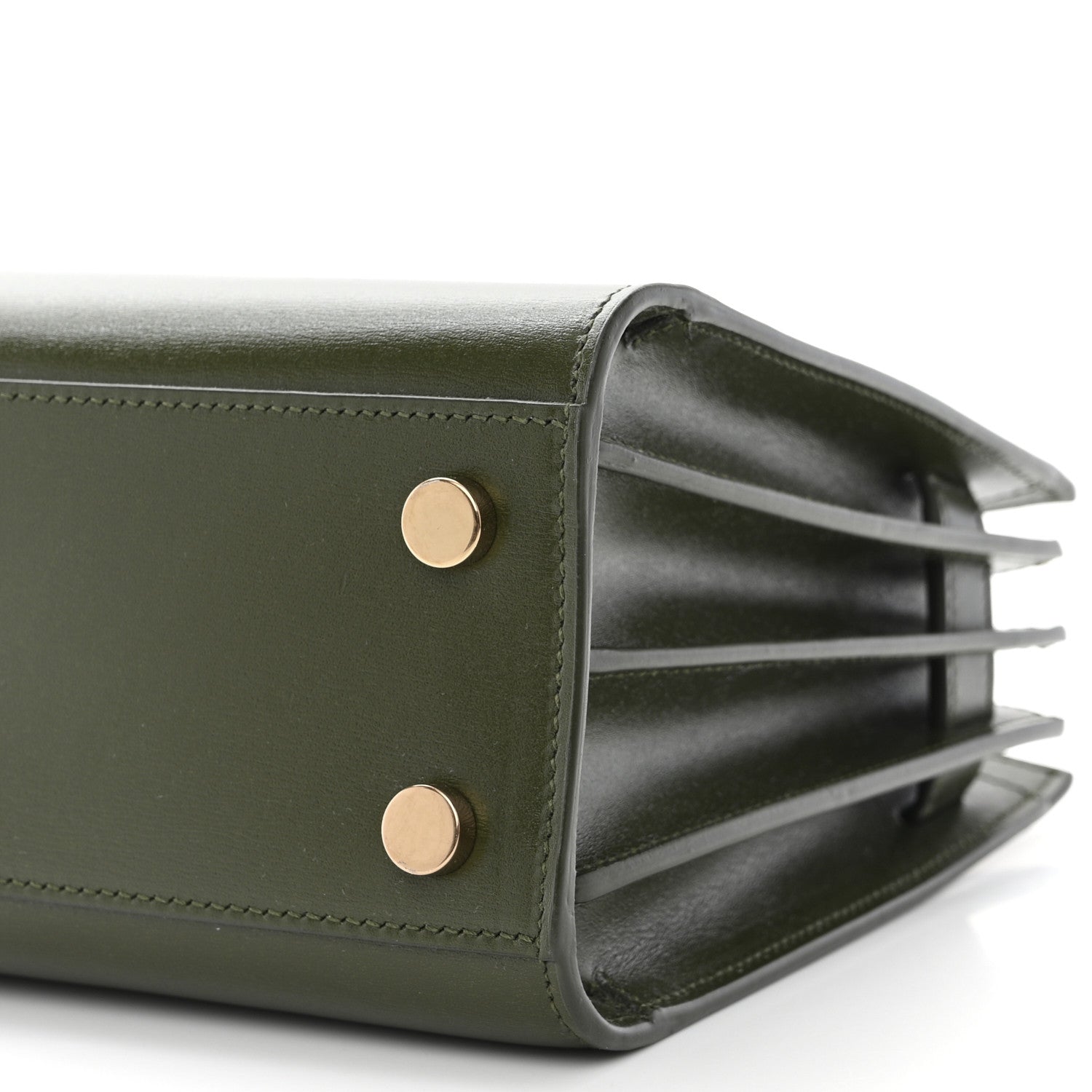 Saint Laurent Calfskin Nano Supple Sac De Jour Green 10 of 10