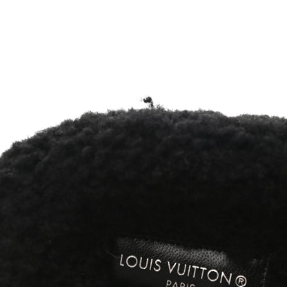 Louis Vuitton Shearling Paseo Flat Comfort Mule 41 Black 11 of 12