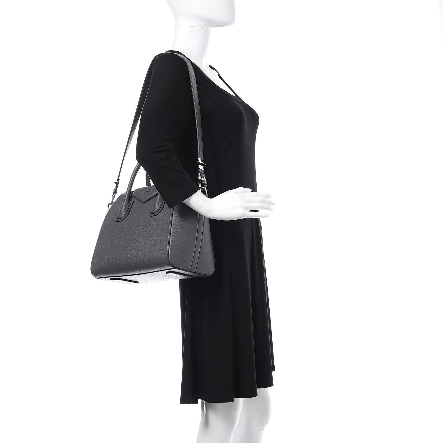 Givenchy Sugar Goatskin Small Antigona Storm Grey 2 of 9