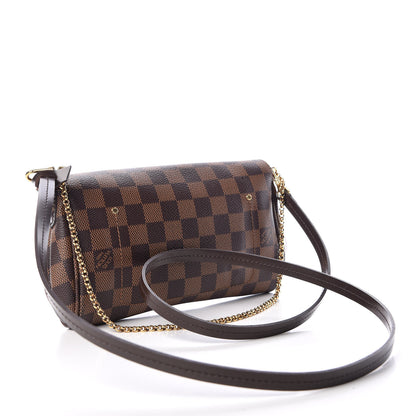 Louis Vuitton Damier Ebene Favorite PM 3 of 10