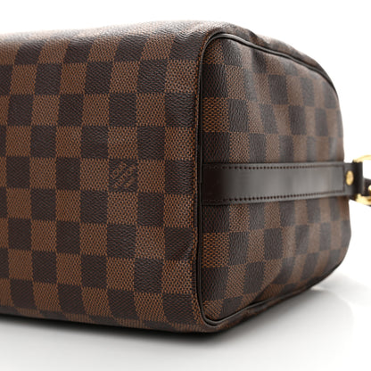 Louis Vuitton Damier Ebene Speedy Bandouliere 25 10 of 12