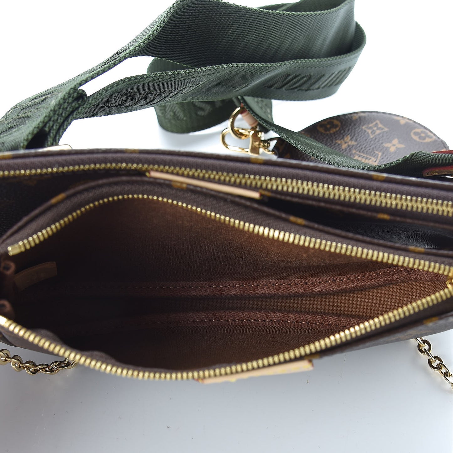 Monogram Multi Pochette Accessories Kaki