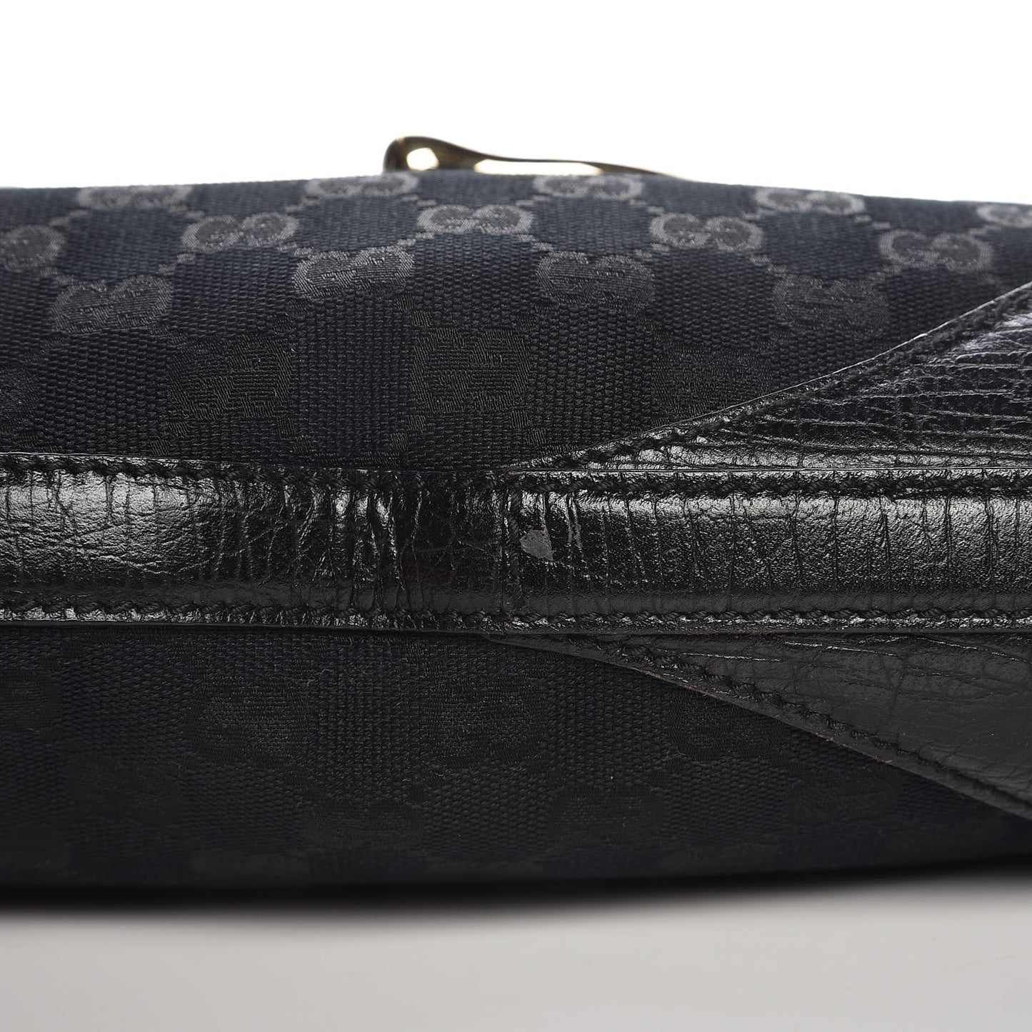 Monogram Web Hasler Hobo Black