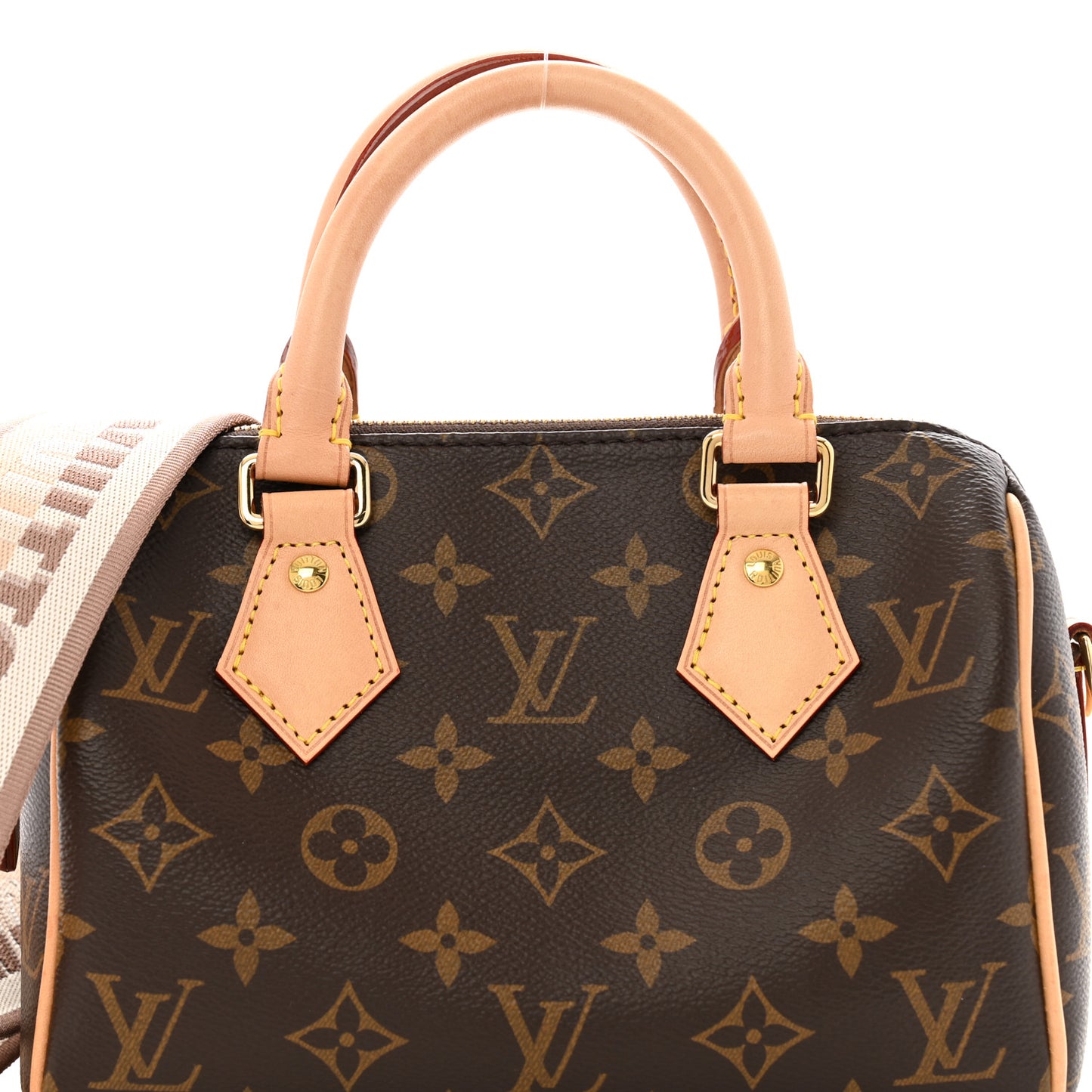Monogram Speedy Bandouliere 20 Beige