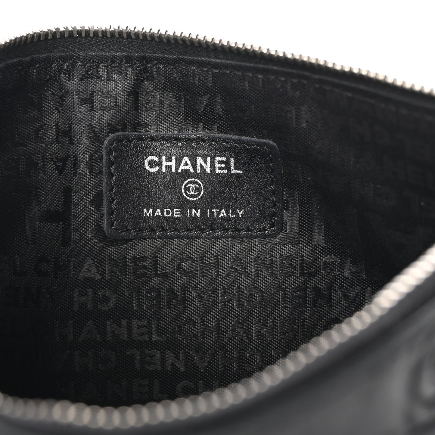 Lambskin Precious Symbols Pochette Black