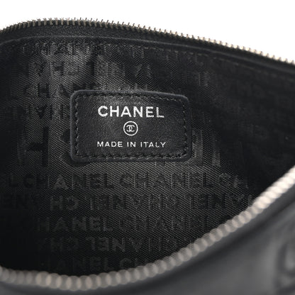 Chanel Lambskin Precious Symbols Pochette Black 7 of 8