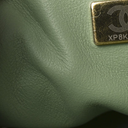 Chanel Gradient Metallic Lambskin Quilted Walking Mood Waist Bag Fanny Pack Pink Purple Green 6 of 9