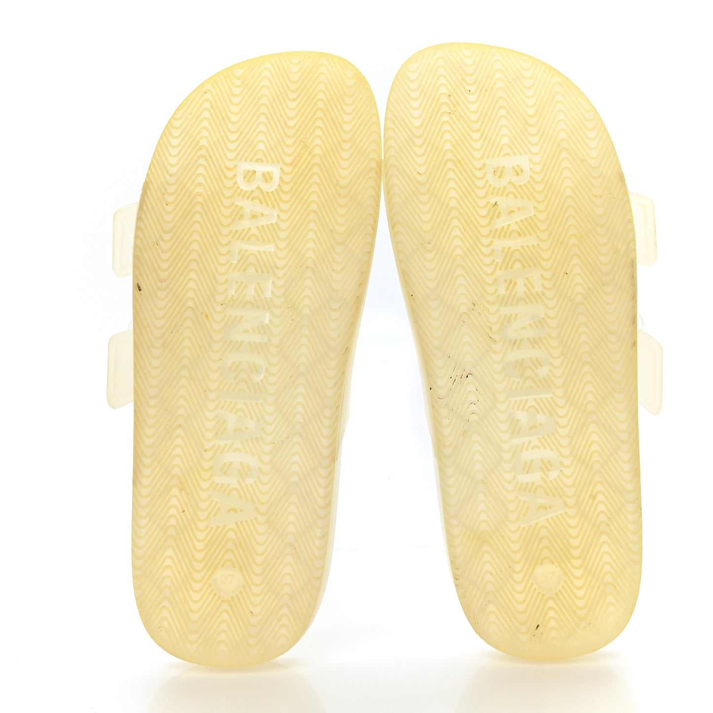 Technical Polyurethane Mallorca Slide Sandals 37 Transparent