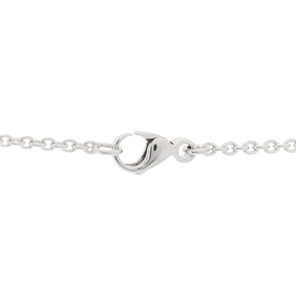 Chanel 18K White Gold Diamond Ceramic Ultra Pendant Necklace White 5 of 6