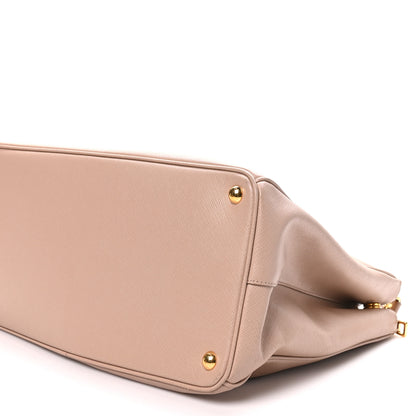 Prada Saffiano Lux Large Galleria Double Zip Tote Cipria 9 of 9