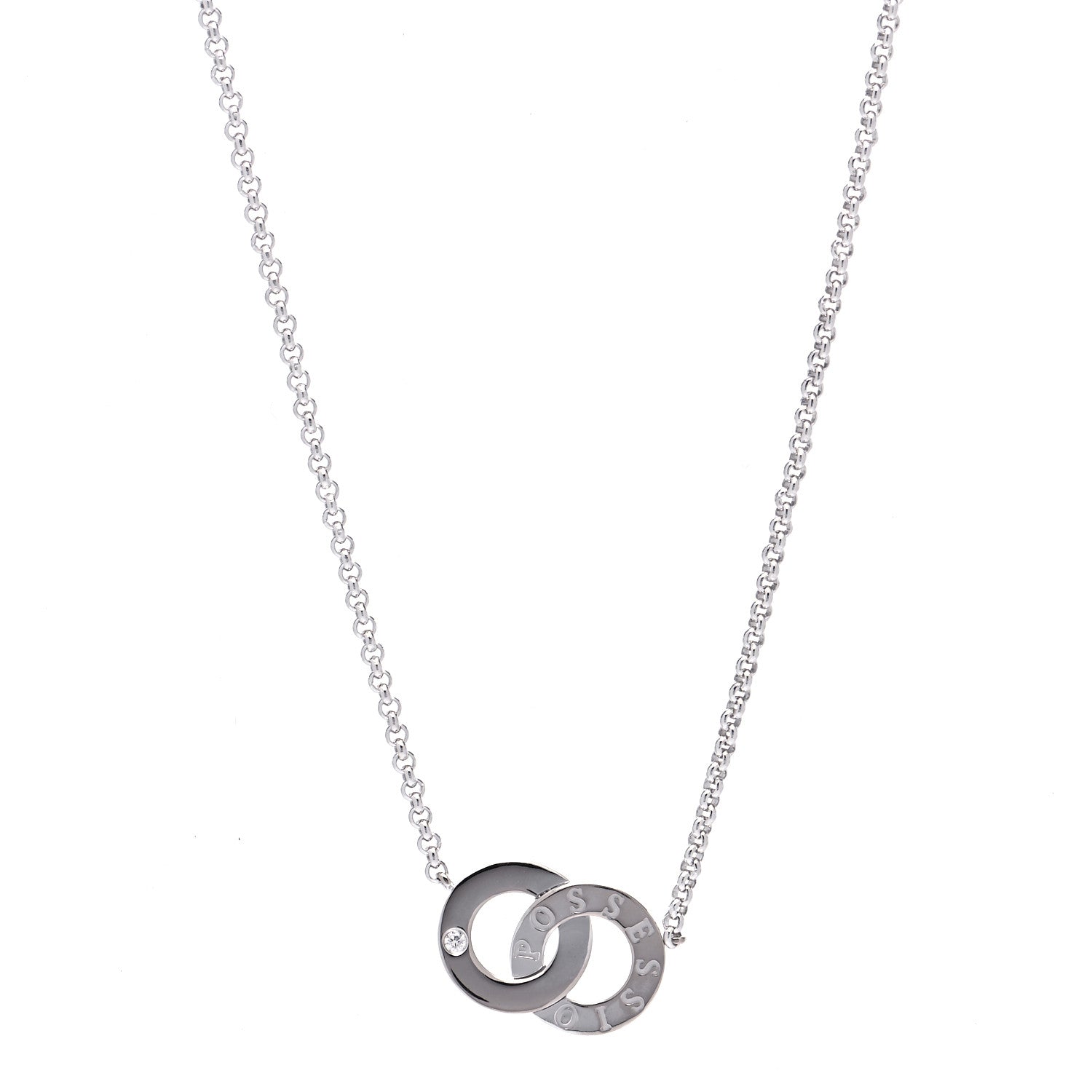 Piaget 18K White Gold Diamond Possession Toi Moi Pendant Necklace 1 of 4