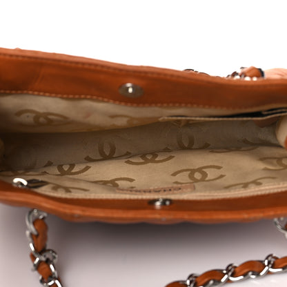 Chanel Calfskin Quilted Tote Brown 4 of 9