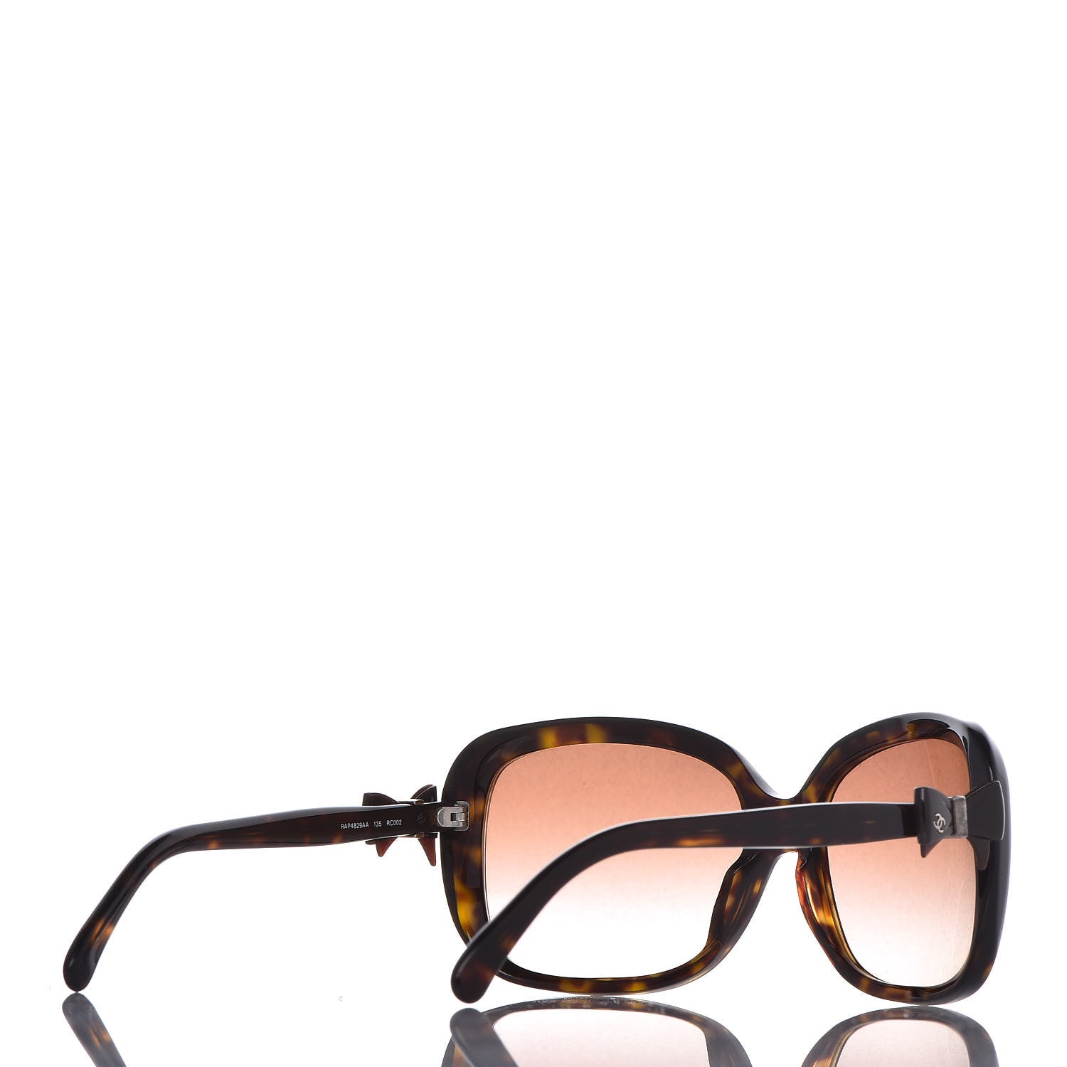 Chanel CC Bow Sunglasses 5171 Tortoise 4 of 8