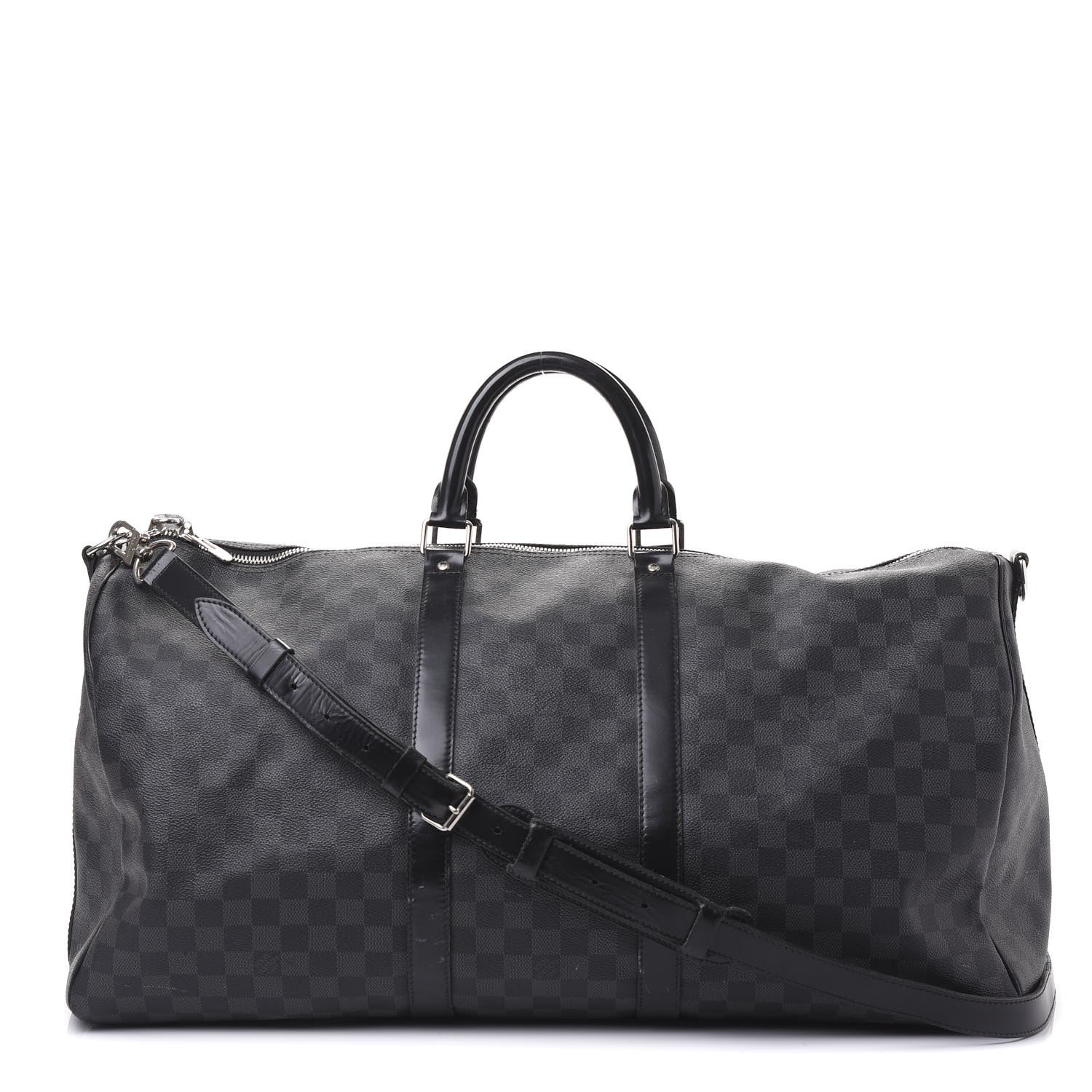 Louis Vuitton Damier Graphite Keepall Bandouliere 55 1 of 16