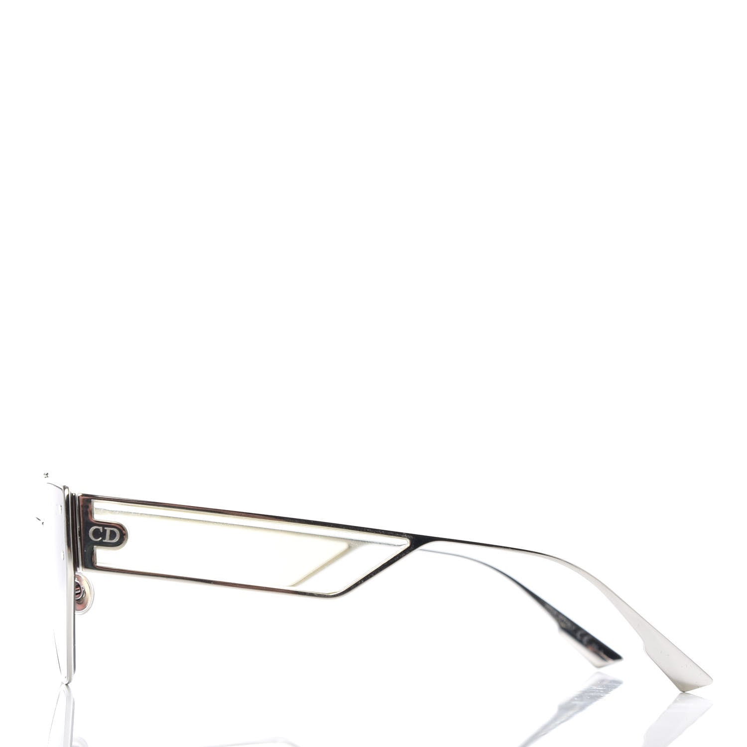 Christian Dior Clan 2 Aviator Sunglasses Pink Silver 3 of 7